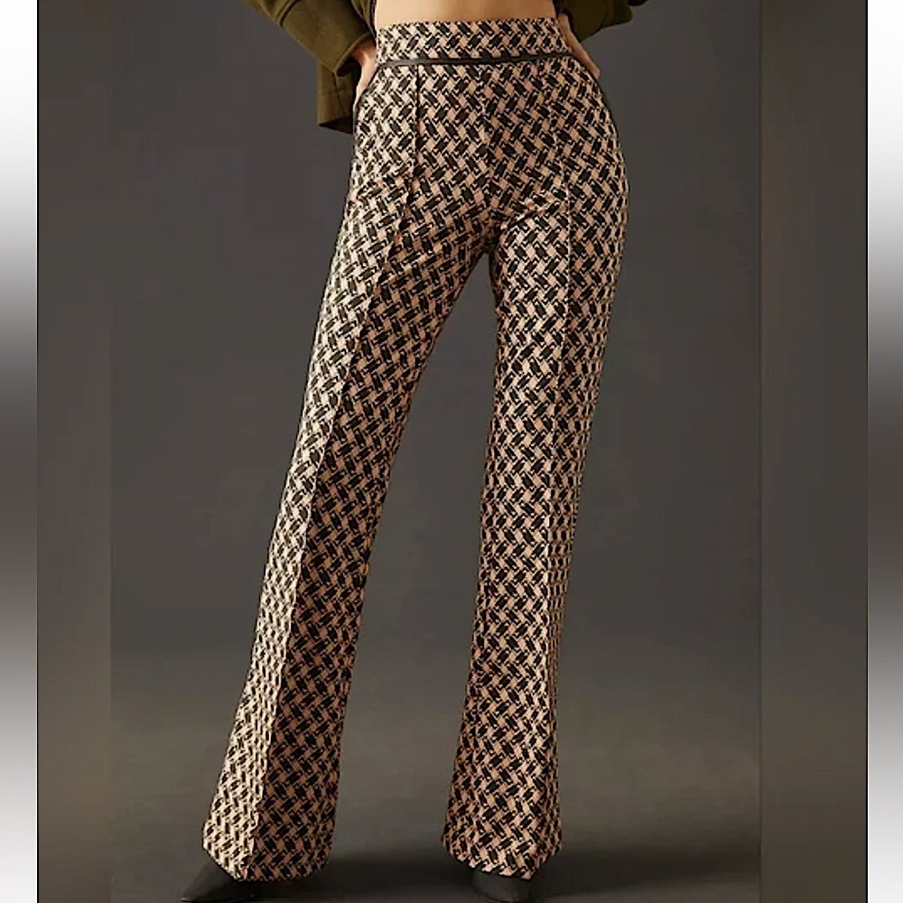 Maeve by Anthropologie high rise flare pants